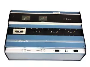 Recordex Modell 330 Serie II Kassettenvervielfältiger Dreifacher Recorder - Bild 1 von 9
