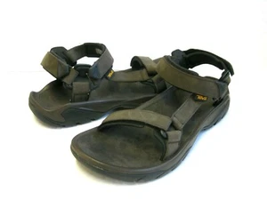 TEVA TERRA FI 5 UNIVERSAL MEN SANDALS LEATHER COFFEE US 13 /UK 12 / EU 47 - Picture 1 of 4