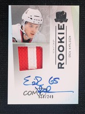 2009-10 Upper Deck The Cup Rookie /249 Erik Karlsson #125 Rookie Auto RC