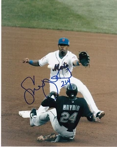 CAMERON MAYBIN   FLORIDA MARLINS   ACTION SIGNED 8x10 - Picture 1 of 1