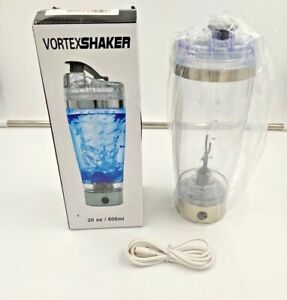 20oz Portable Electric Protein Shaker Bottle USB Rechargeable Vortex Mixer Cup