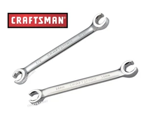 New Craftsman Flare Nut Wrench Fully Polished Standard SAE Metric MM Choose Size - Picture 1 of 14