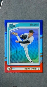 2024 Donruss Rated Prospect Red & Blue #147 Thomas White Marlins - Picture 1 of 2