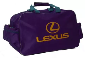 Lexus Logo Violet Travel Sports Gym Duffel Bag - Picture 1 of 1