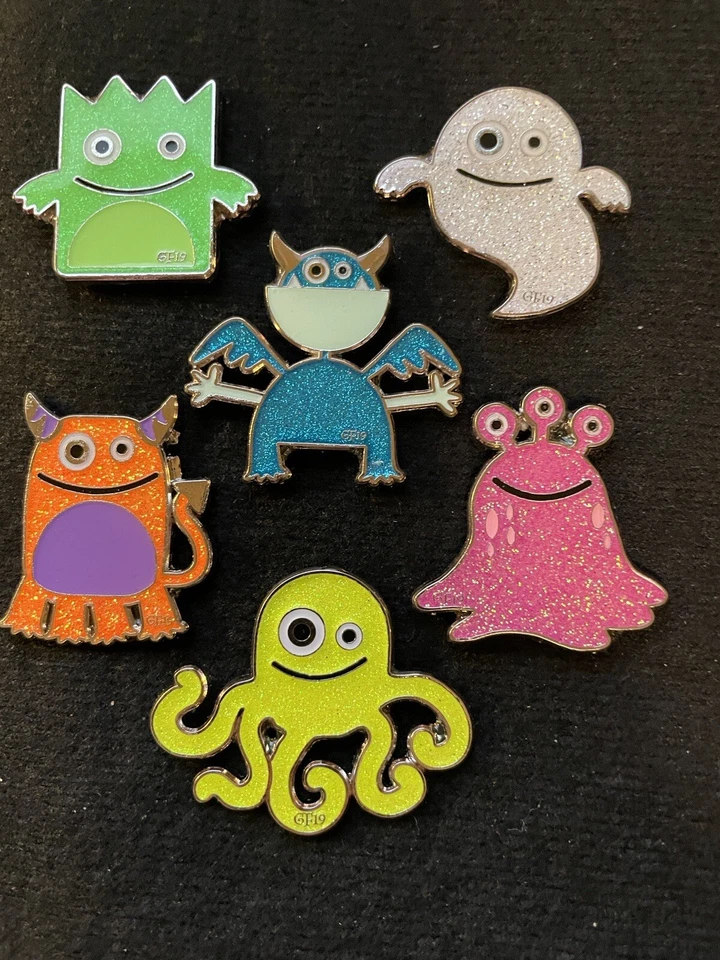 Little Neon Monsters 2019 GF Destination Imagination DI Trading Pins - Image 1 of 1