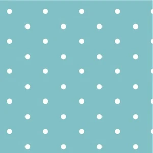 95cm Teal Spot Lifestyle 100% Cotton Craft Dress Bunting Kids Patchwork 54" - Picture 1 of 1