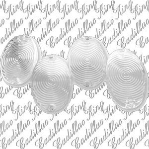 59 Cadillac Parking Light Lens set of four 4 NEW REPROS - Bild 1 von 11