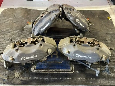 2014 DODGE CHALLENGER SRT SCAT PACK 4 PISTON FRONT & REAR BREMBO CALIPERS   - Image 1 of 4