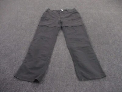 North Face Pants Adult 12 Gray Chino Straight Stretch Outdoors Nylon Womens - Image 1 of 4