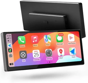 Pantalla Carplay CARABC D1025 para Coche 10.25 Pulgadas Incorporada Doble Bluetooth Soporte S - Imagen 1 de 12