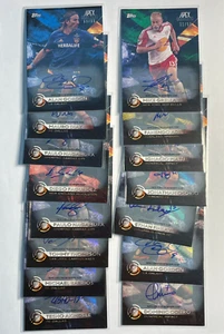 2016 Topps MLS Apex Auto Autograph Lot (15) Alan Gordon Finlay Piatti Adi Grella - Picture 1 of 3