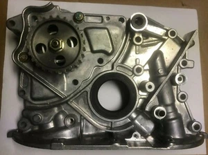 New Cast / Billet Aluminum Engine Oil Pump Front Seal Plate Assembly Pulley Gear - Picture 1 of 12