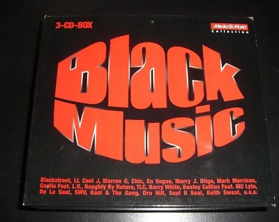 BLACK MUSIC   ; MEDIA MARKT COLLECTION  3-CD IM PAPPSCHUBER - Bild 1 von 3