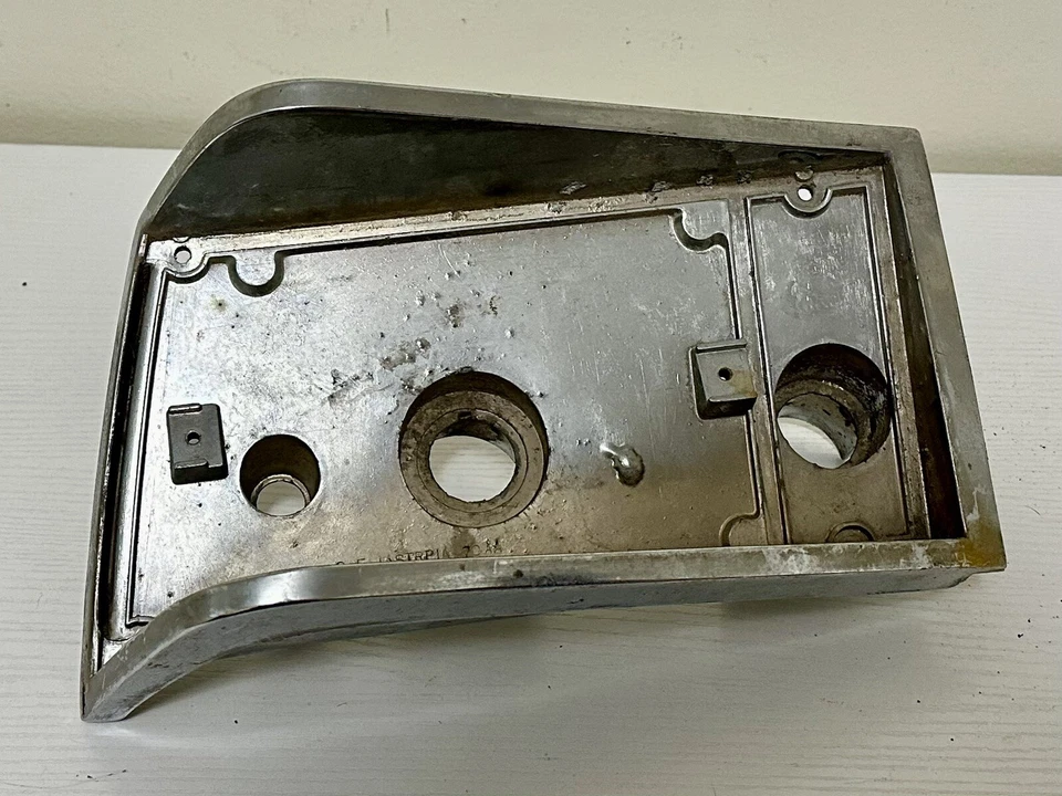 1974-1977 AMC Hornet Left Side Rear Chrome Tail Light Bezel Housing Assembly OEM - Image 1 of 4