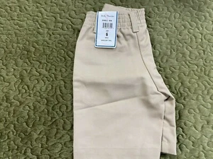 BECKY THATCHER ELDERWEAR GIRLS SCHOOL DRESS SHORTS SIZE 6 NEW WITH TAGS - Picture 1 of 1