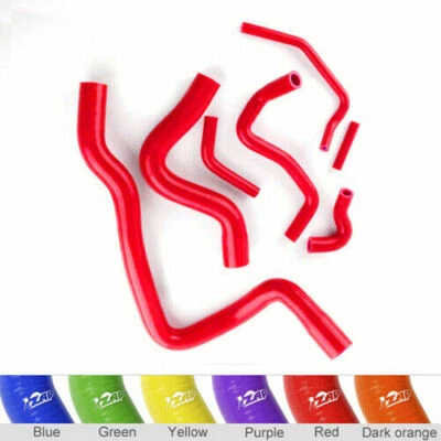 For 1997 Volvo 850 / 98-00 S70 / 98-04 99 02 V70 Red Silicone Radiator Hose Kit - Image 1 of 3