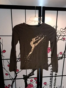 Grey Gap Kids Ballerina Long Sleeve Shirt - Picture 1 of 14