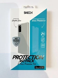 Skech 2 x protecteurs d'écran + coque arrière transparente pour Samsung Galaxy Note20 5G - Photo 1 sur 2