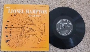LIONEL HAMPTON QUARTET,S/T Vinyl 10" LP (1953) 33 1/3,CLEF MG MGC-142 / TESTED - Picture 1 of 16