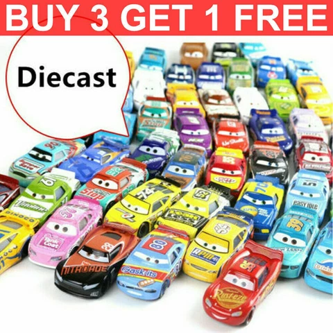 Disney Dixar Cars Lot Cars 3 Piston Cup Mcqueen Racers Toys Collect Gift For Kid Cover
