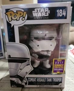 Funko Pop Star Wars Combat Assault Tank Trooper #184 2017 Summer Convention - Picture 1 of 6