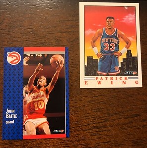 1991-92 Fleer Basketball U Pick 1 - #1-240 & Inserts