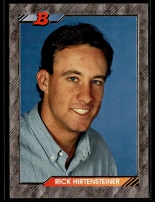 1992 Bowman Gold Foil #658 Rick Hirtensteiner Rookie Montreal Expos - Image 1 of 2