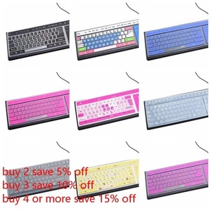 Universal Schutz folie Für Desktop-PC Tastatur abdeckung Tastatur Schutz Haut - Zdjęcie 1 z 18