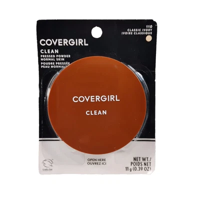 Covergirl Clean Pressed Powder 110 Classic Ivory Normal Skin 11g / 0.39oz - Image 1 of 4