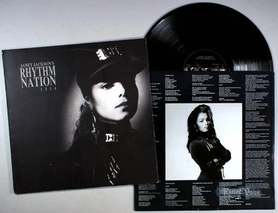 Janet Jackson - Rhythm Nation 1814 (1989) Vinyl LP • IMPORT • Miss You Much - Image 1 of 2