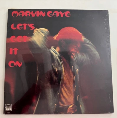 Marvin Gaye LP "Let's Get It On" Tamla T329VI 1973  1st Press ~ SEALED ~ Beauty! - Image 1 of 2