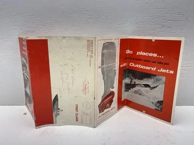 VINTAGE OUTBOARD JETS BROCHURE CATALOG CALIFORNIA PRICE LIST ORIGINAL RARE PIECE - Image 1 of 4