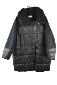 M&S PER UNA Black Padded Coat size Uk 20 Womens Casual Outdoors Outerwear - Picture 1 of 9