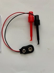 Probador de batería de 9 voltios para casa de muñecas - Imagen 1 de 2