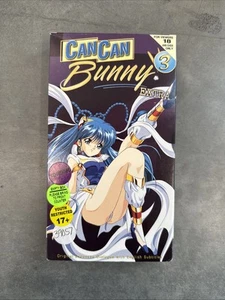 Can Can Bunny Extra 3 Anime VHS 18+ englische Untertitel *getestet* - Bild 1 von 6