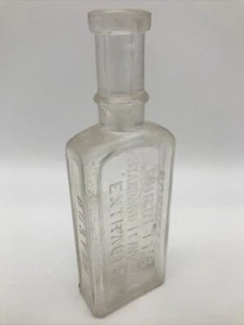 Años 1890 EXTRACTOS DE AROMATIZANTE ESTÁNDAR DE BURNETT Transparente BIM Aplicado Top BOSTON - Imagen 1 de 10