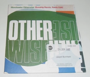 MORCHEEBA - OTHERWISE - 2002 UK 1 TRACK PROMO CD SINGLE IN CARD SLEEVE - Picture 1 of 2