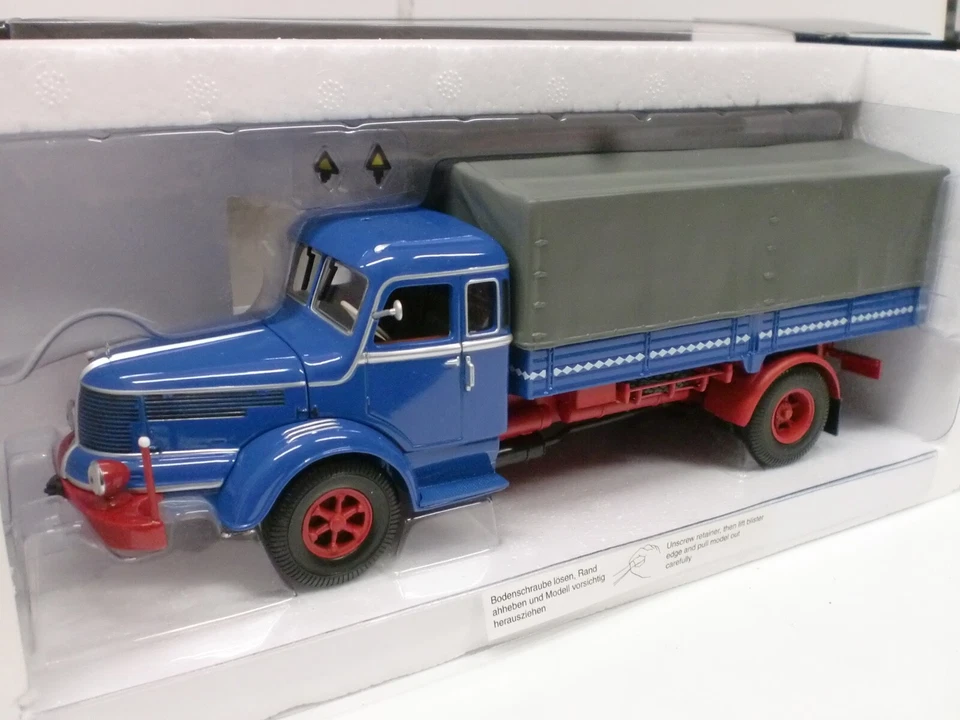 MINICHAMPS 1/43 - MODELL KRUPP TITAN CANVAS TRUCK - 439 069020 - Immagine 1 di 2