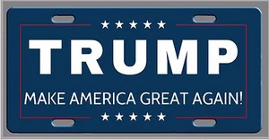 L@@K Trump - Make America Great Again - License plate, room sign vanity tag MAGA - Picture 1 of 1