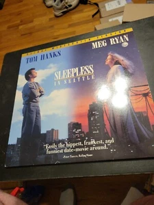 laserdisc Sleepless in Seattle Tom Hanks Meg Ryan - Picture 1 of 2
