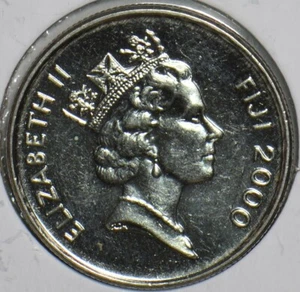 Fiji 2000 5 Cents 903679 combine shipping - Picture 1 of 2