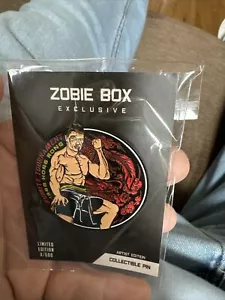 Zobie Pop Culture Feb 2021 BLOODSPORT Kumite Tournament pin LTD. x/600 - Picture 1 of 2
