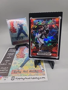 Kyle Pitts 2021 Rookies & Stars Stellar Rookies Red Cracked Ice SP Falcons RC - Bild 1 von 2