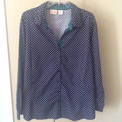 Blusa a lunares Coral Bay para mujer talla 3X Foto 1 de 3