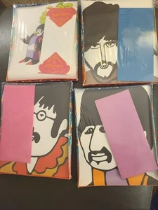 Peter Max Beatles Sealed Stationary FOUR BOX SET - Picture 1 of 6
