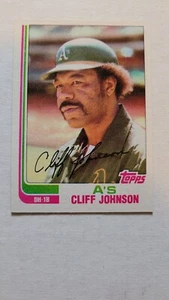 1982 TOPPS CLIFF JOHNSON #422 NM - Picture 1 of 1