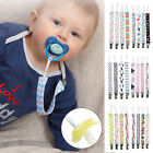 4PCS Dummy Clip Baby Soother Clips Teething Teether Chain Holder Pacifier Strap