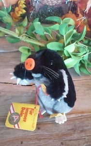 Vintage Original Steiff Mole “Maxi” Vintage Stuffed Tag Ear Button - Picture 1 of 5