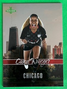 Casey Krueger 2023 Parkside NWSL Volume 1 CITYSCAPES Card #C4 RED STARS