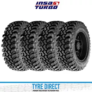 4X 235 65 17 INSA TURBO DAKAR | NEW MUD TERRAIN TYRES | 2356517 104Q M+S - Picture 1 of 8